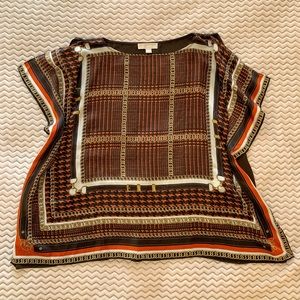 Michael Kors Women’s Poncho Top Small / Medium